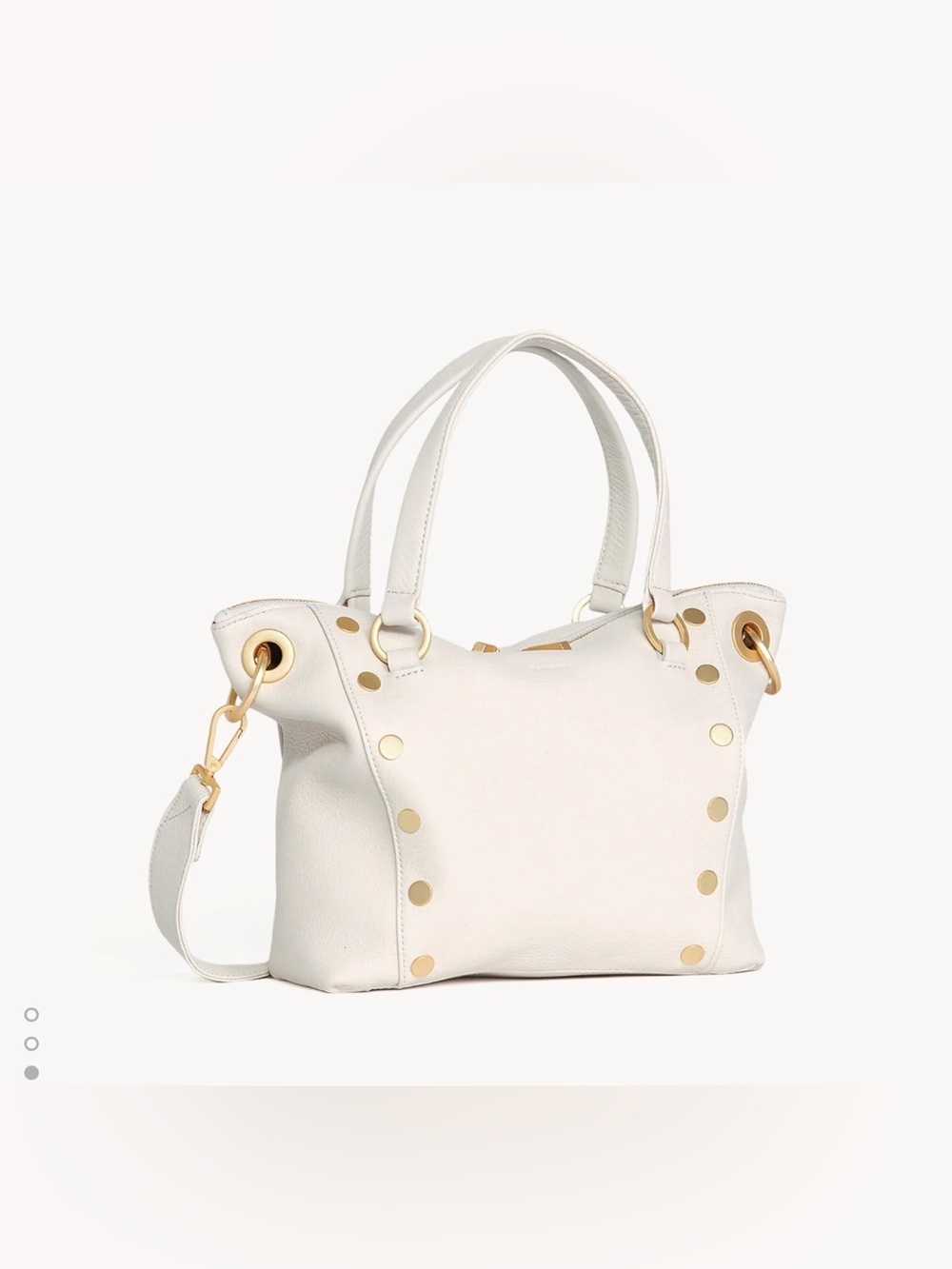 Hammitt Daniel Calla Bag. Lily White/Brushed Gold. - Picture 7 of 16